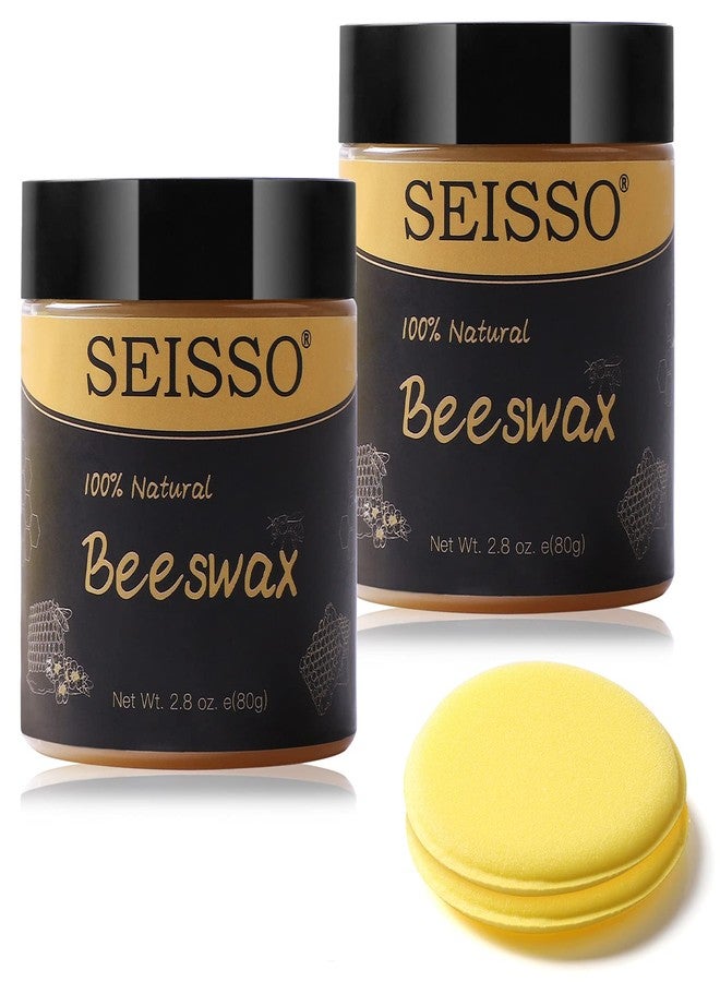 SEISSO Beeswax Furniture Polish, Natural Wood Seasoning Beeswax Furniture Cleaner for Wood Floors, Tables, Chairs and Cabinets - Image 1